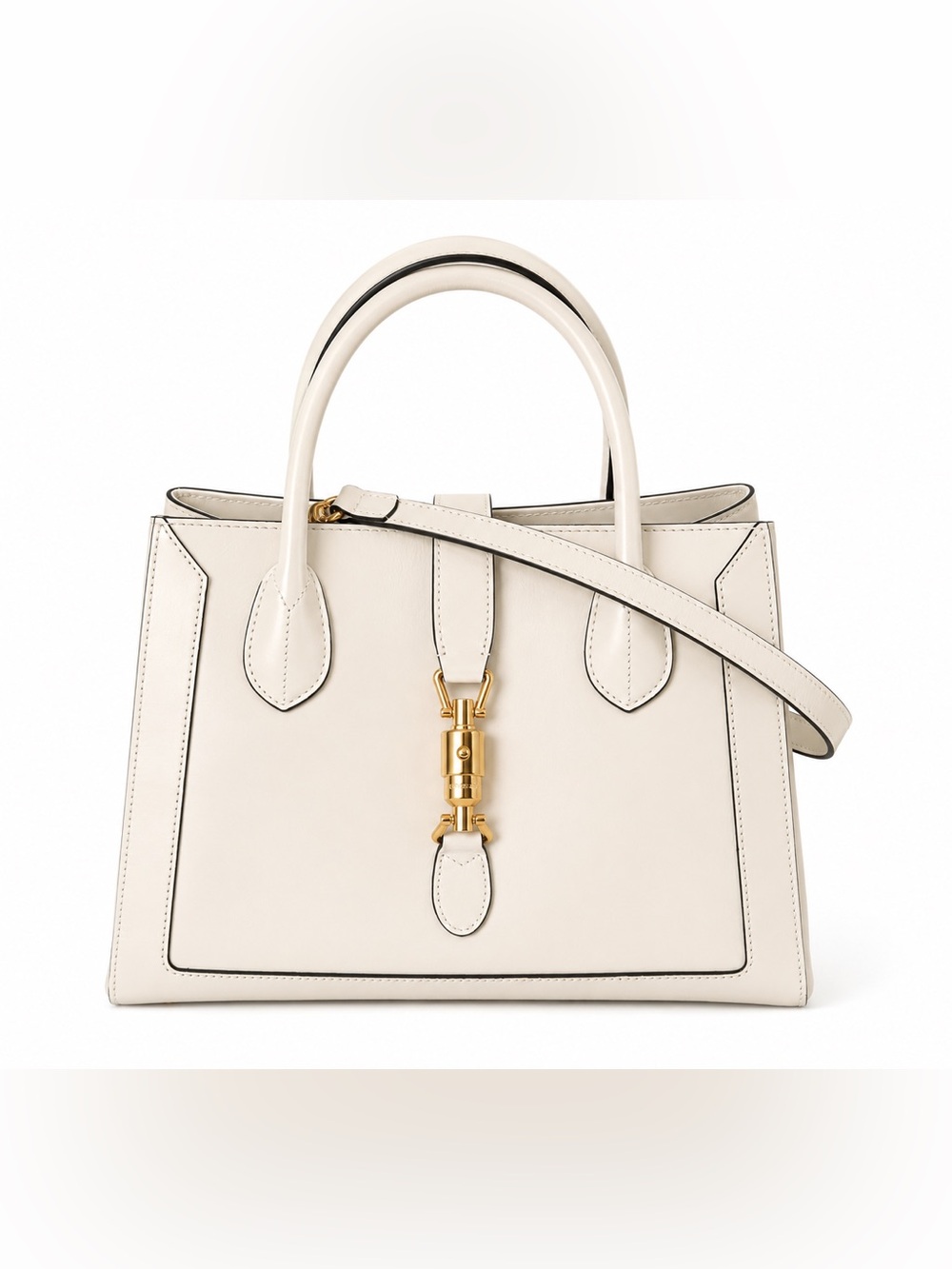 Gucci 1961 Top-Handle Satchel with Gold Hardware